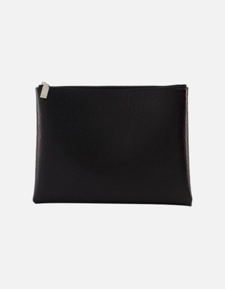 Zip Clutch Leather