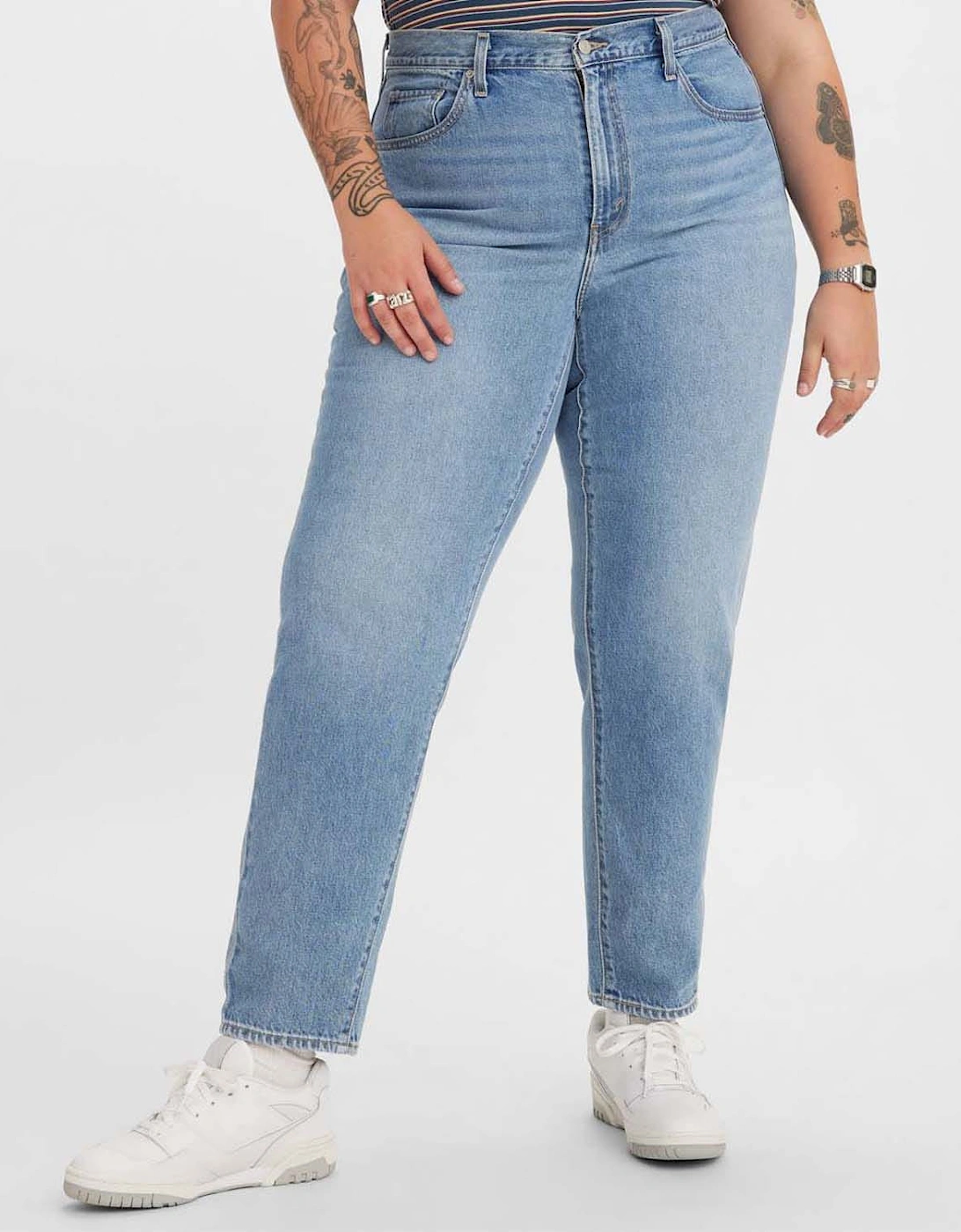 Plus 80's Mom Jeans