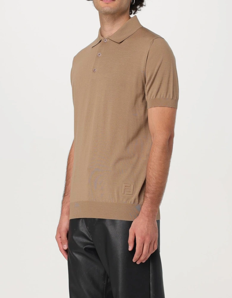 Knitted Polo Shirt Casual Short Sleeve