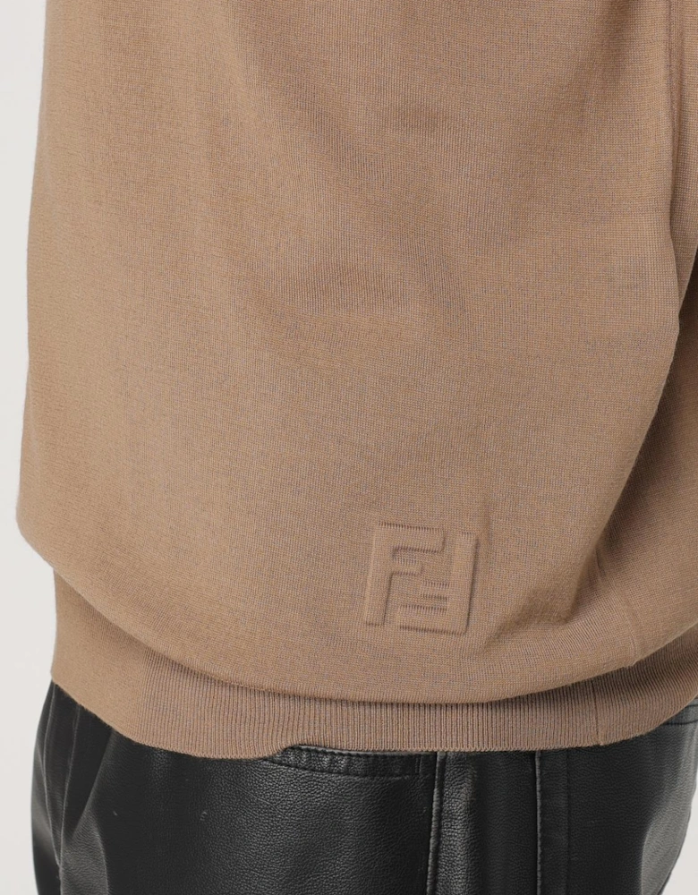 Knitted Polo Shirt Casual Short Sleeve