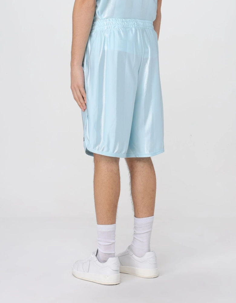 Athletic Shorts with Embroidered Patch