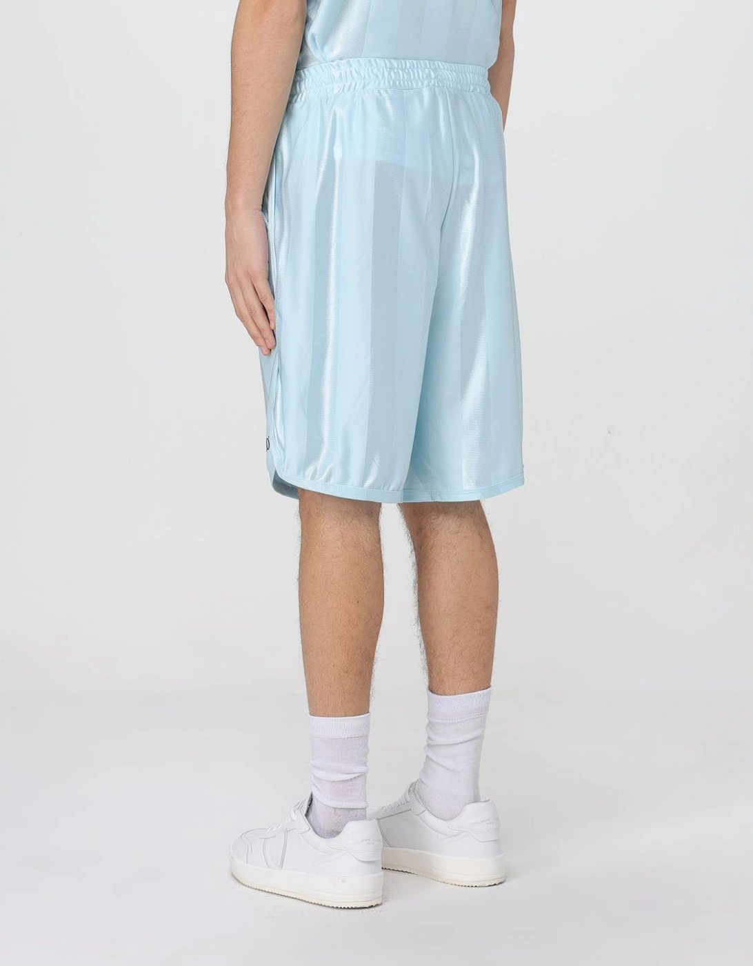 Athletic Shorts with Embroidered Patch