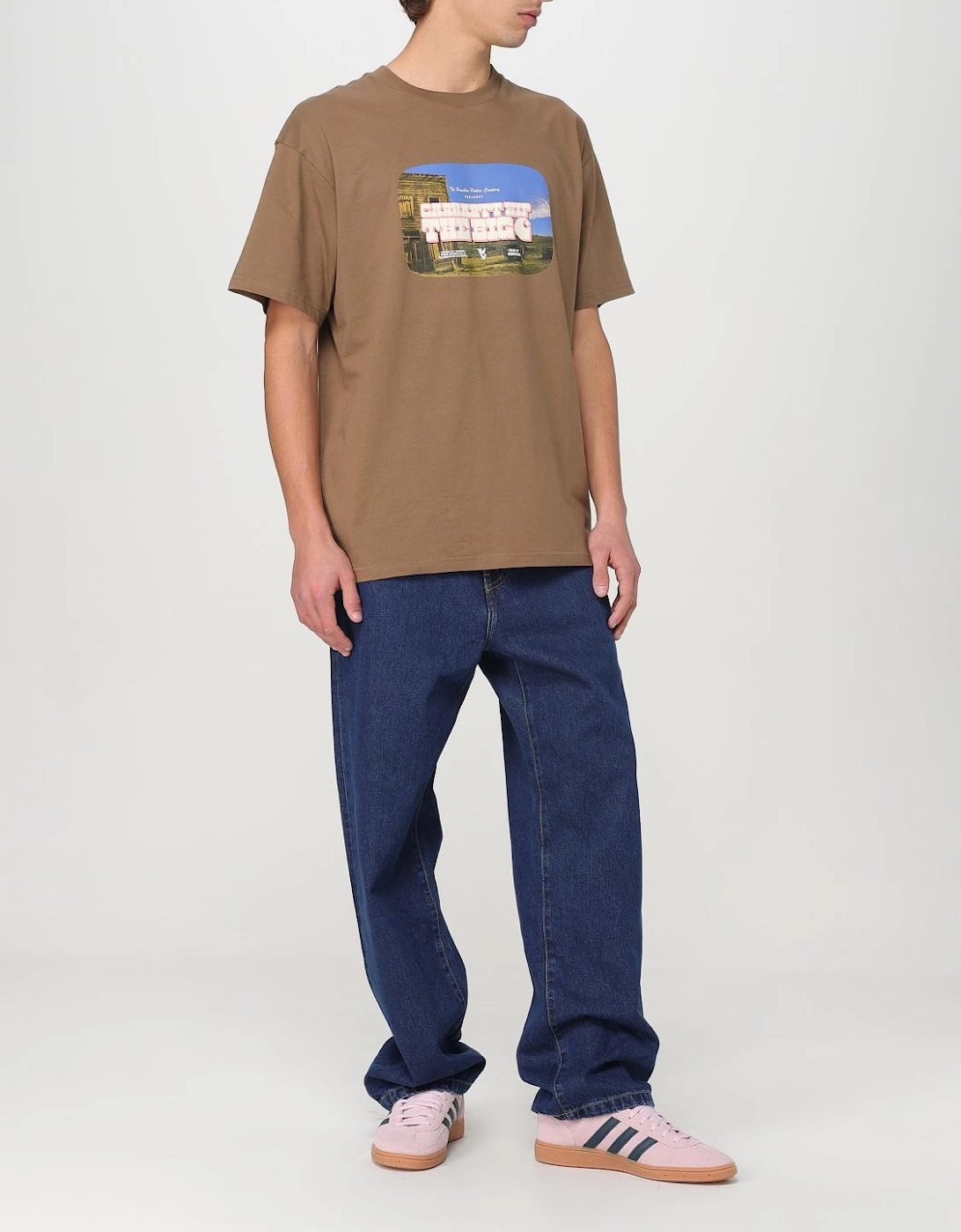 Desert Postcard TShirt Relaxed Fit