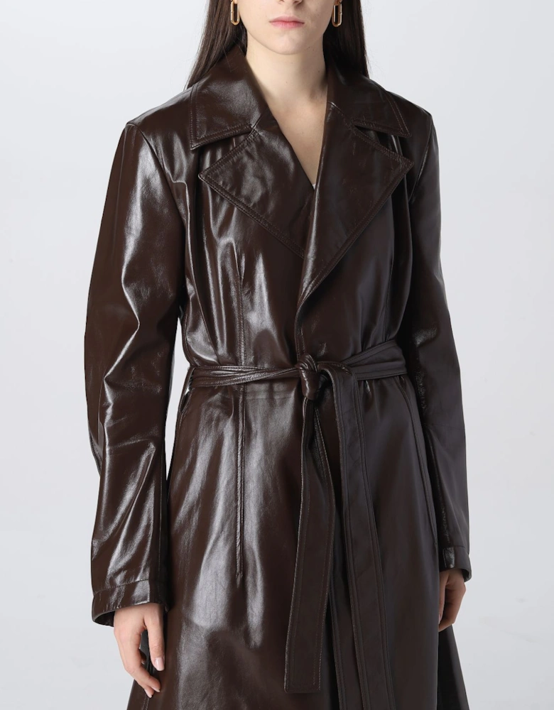 Leather Trench Coat