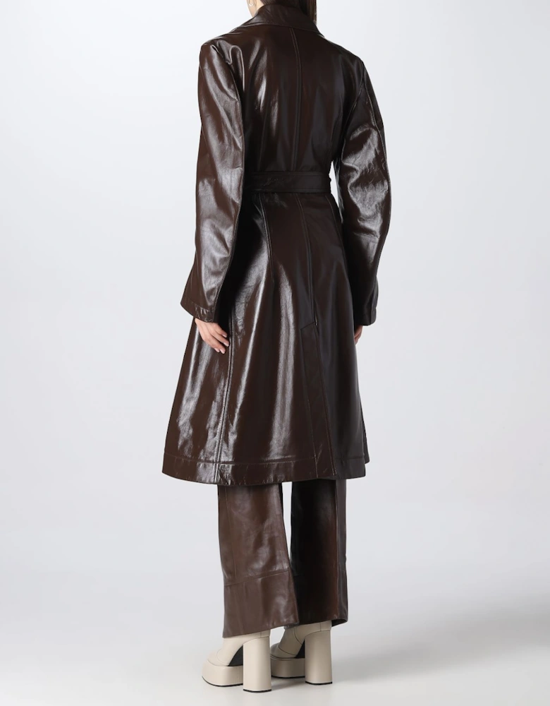 Leather Trench Coat