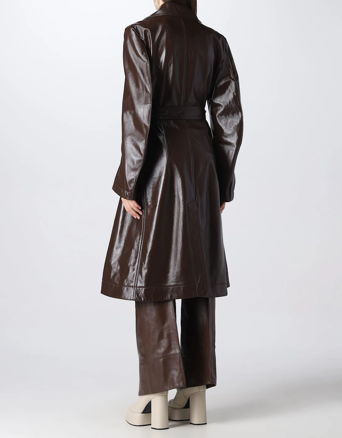 Leather Trench Coat