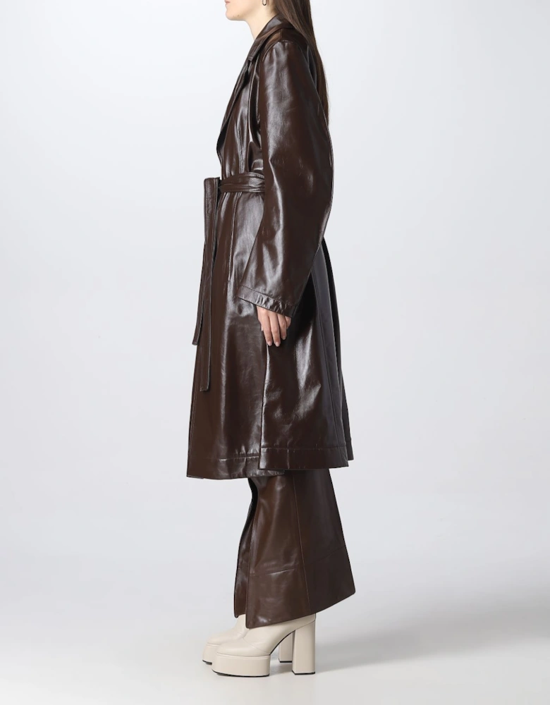 Leather Trench Coat