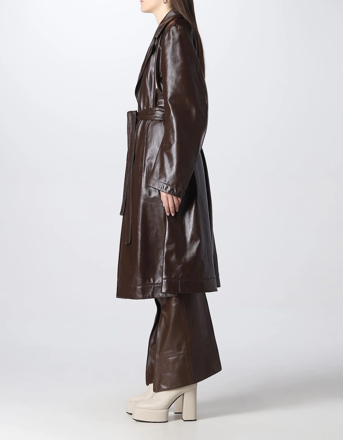 Leather Trench Coat