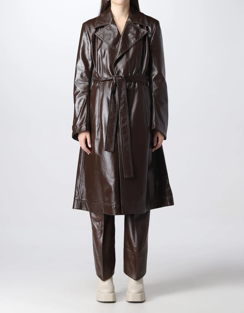 Leather Trench Coat