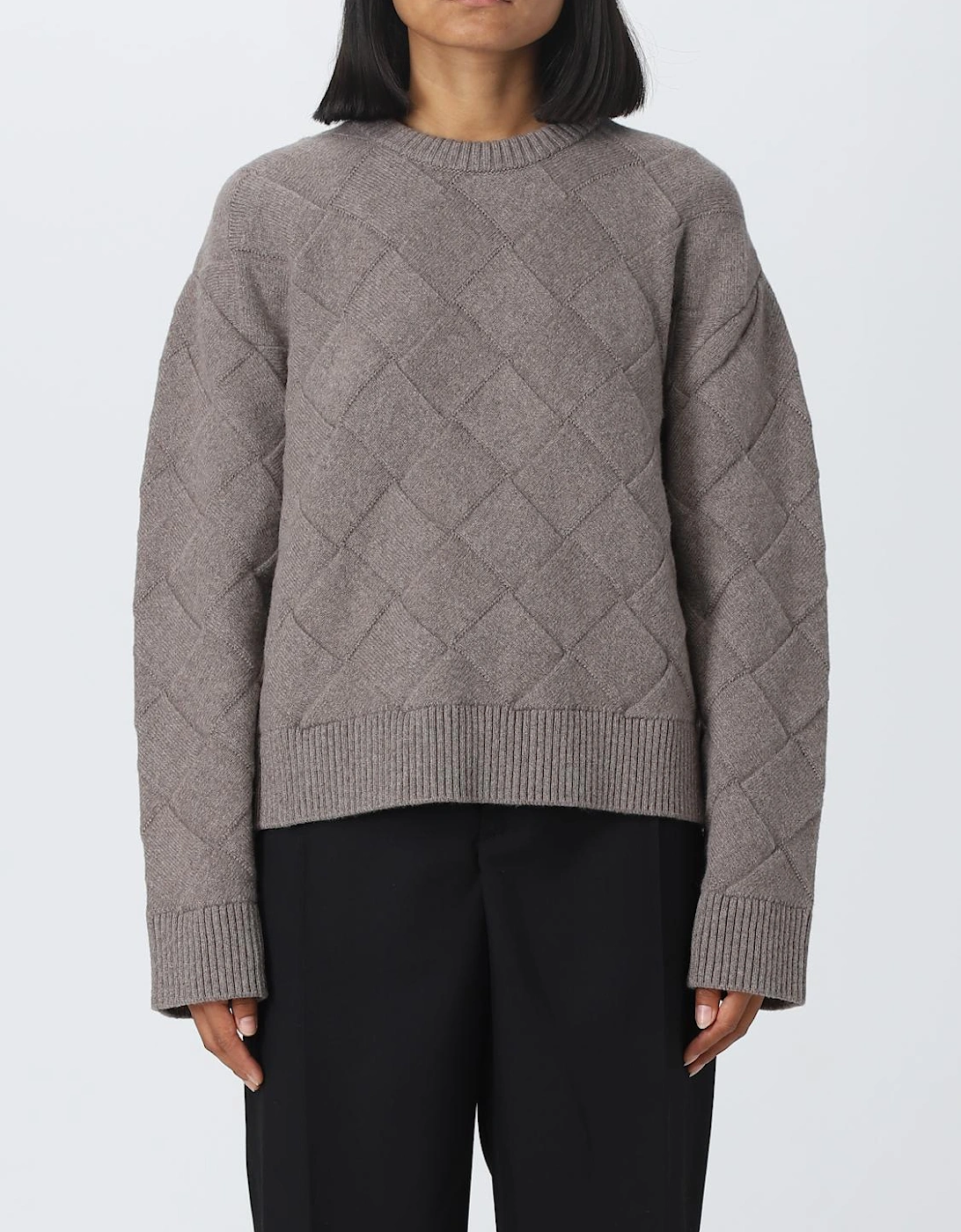 Quilted Cashmere Pullover Sweater, 7 of 6