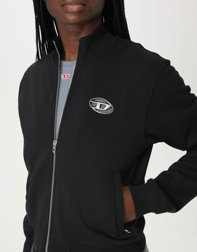 ZipUp Jacket with Metal Logo