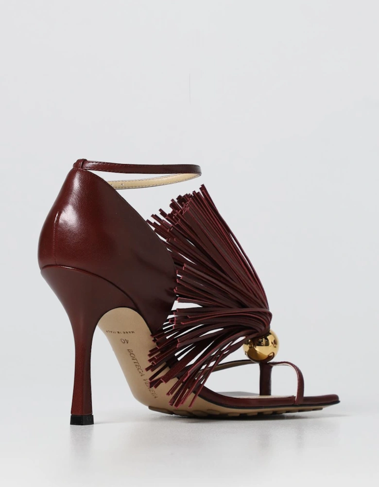 Leather Fringe Pumps Heels