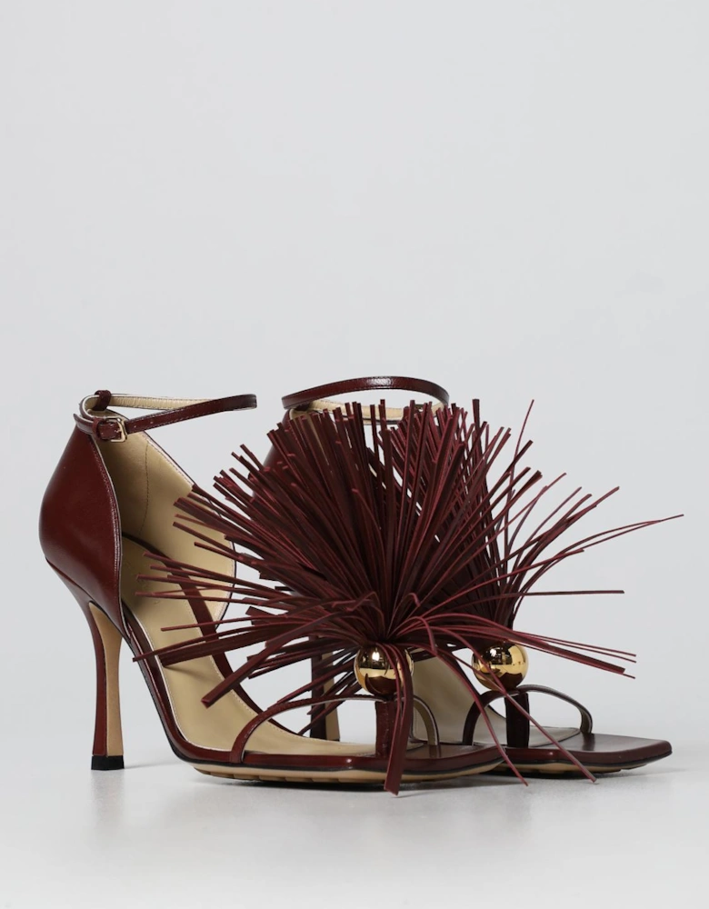 Leather Fringe Pumps Heels