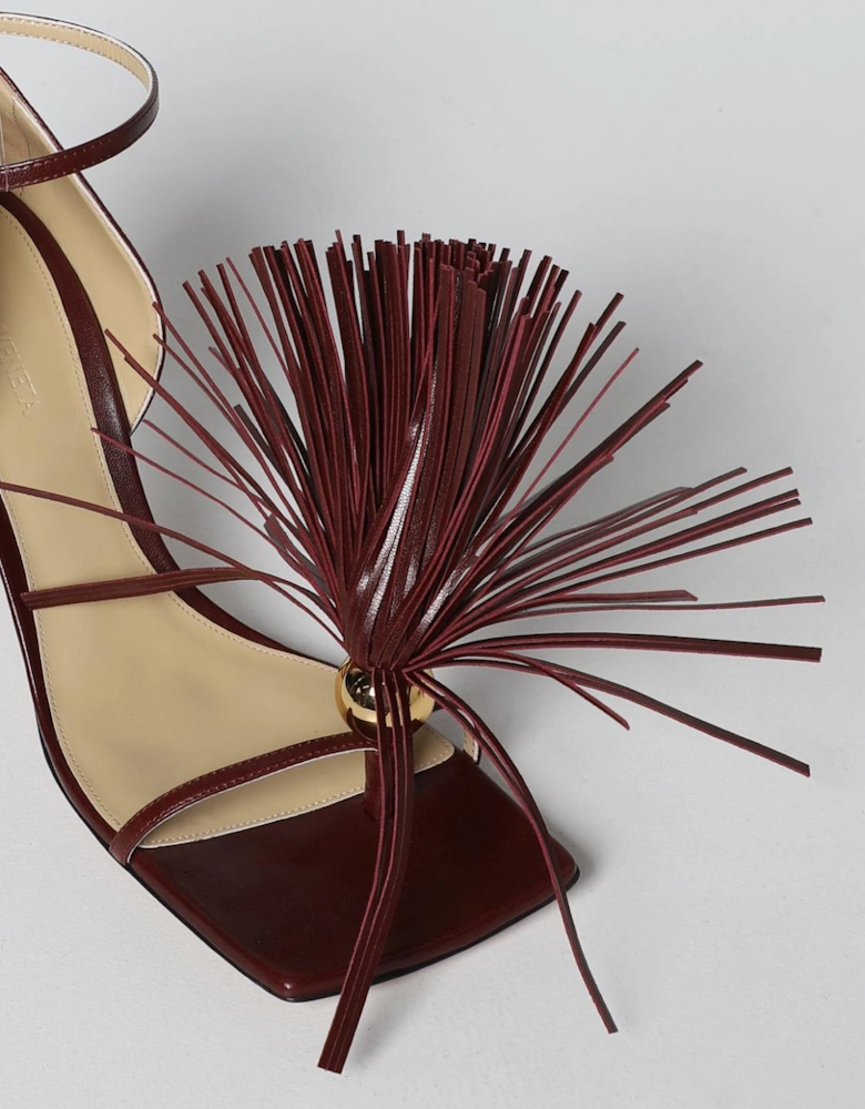 Leather Fringe Pumps Heels