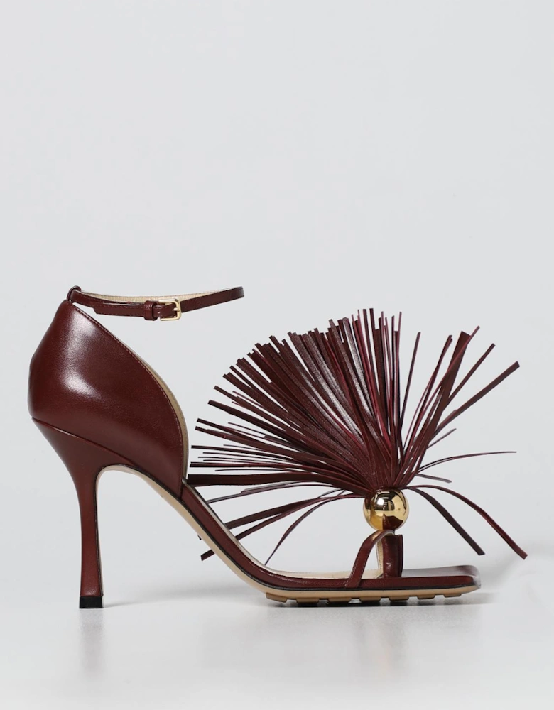 Leather Fringe Pumps Heels