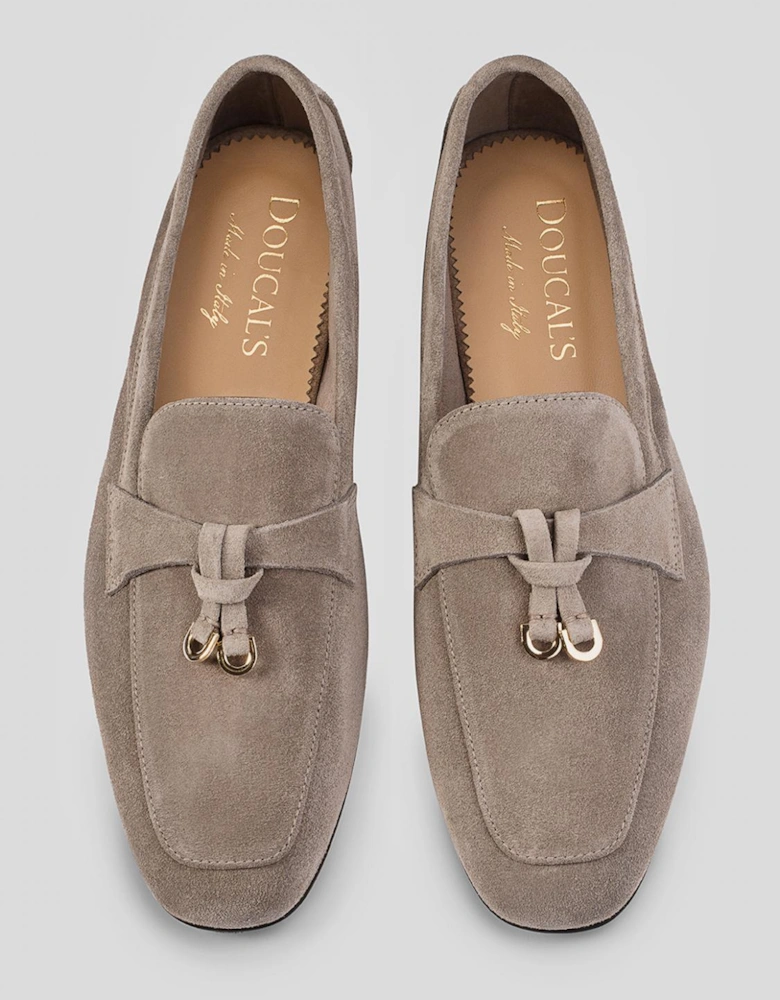 Suede Leather Loafers Casual SlipOn