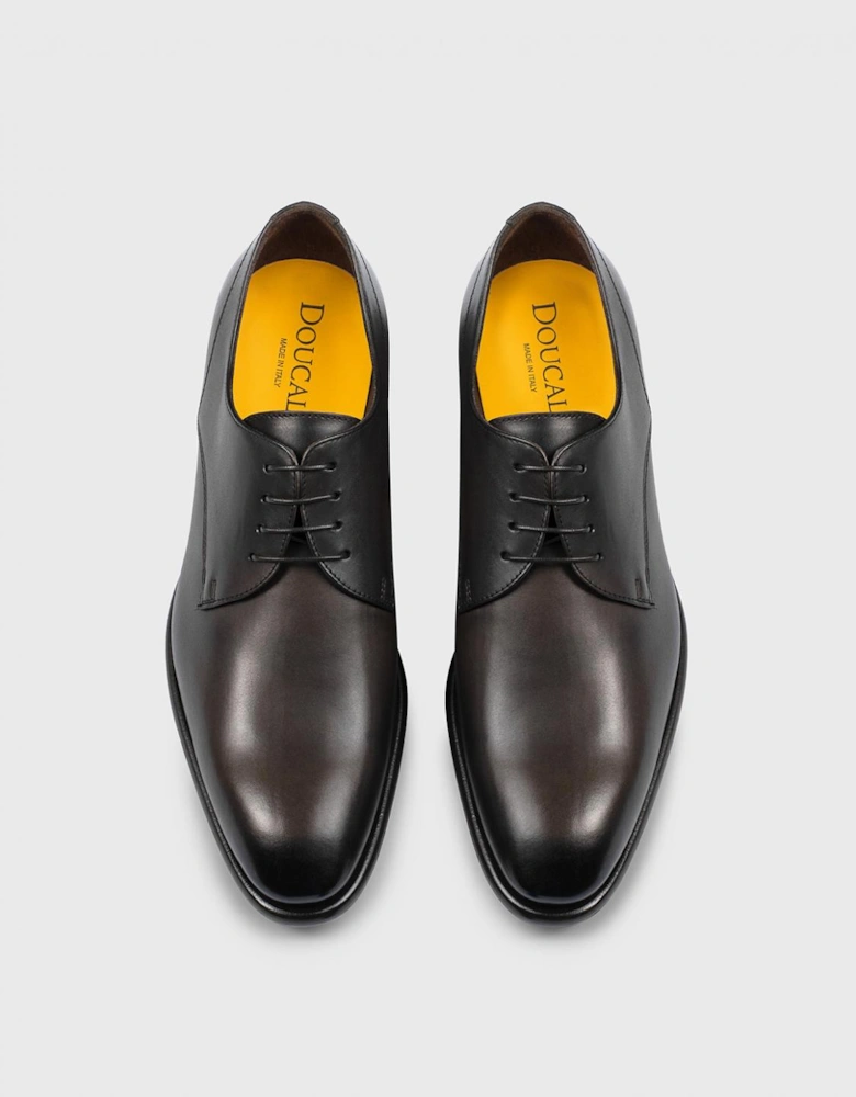 Leather Derby Shoes Classic Design