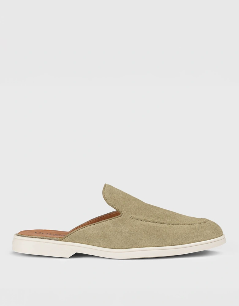 Espadrilles with Jute Sole and Leather Detailing