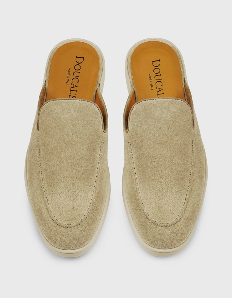 Espadrilles with Jute Sole and Leather Detailing