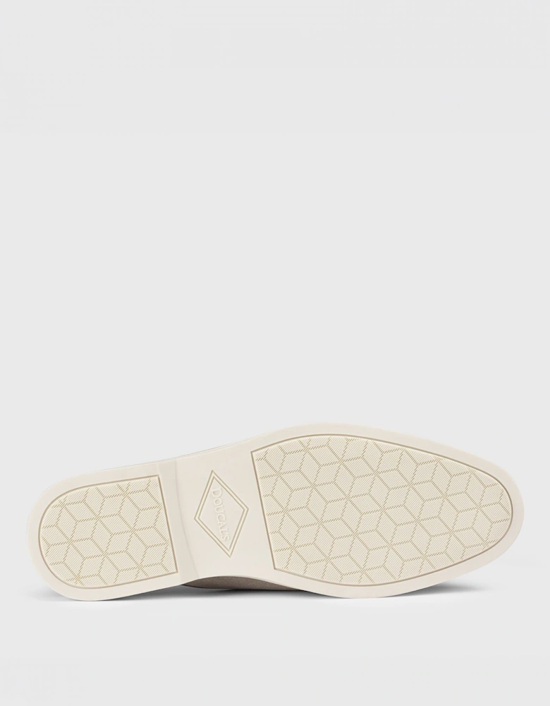 Espadrilles with Jute Sole and Leather Detailing