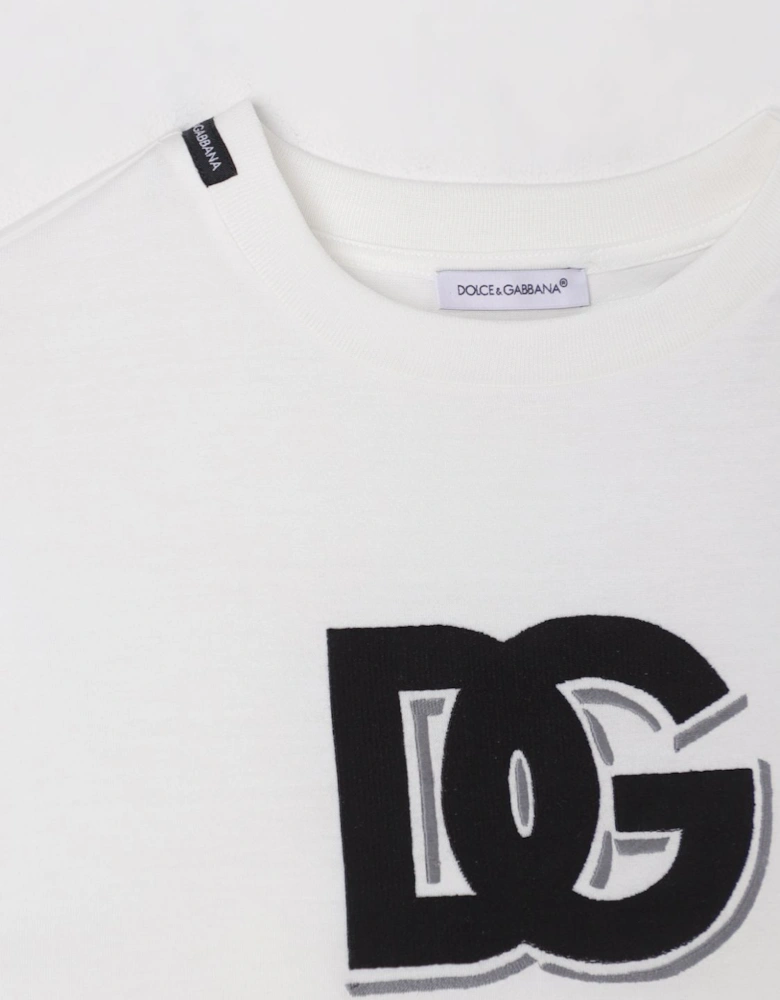 Kids Short Sleeve Logo Tee