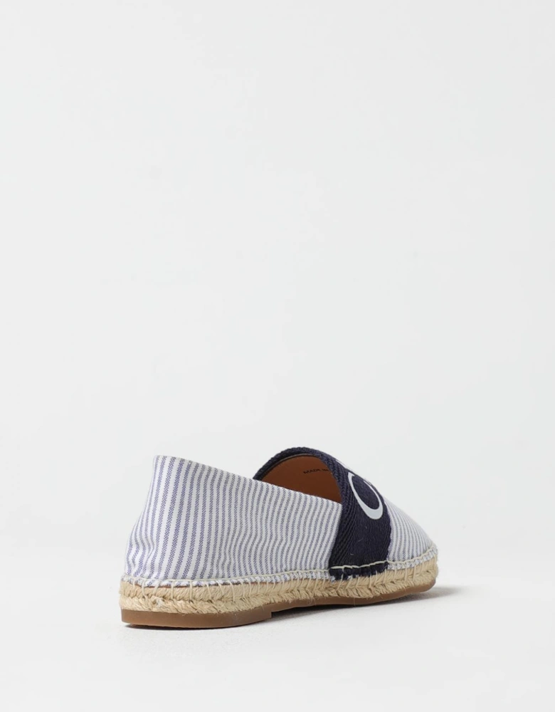 Chlo Espadrilles Striped Canvas