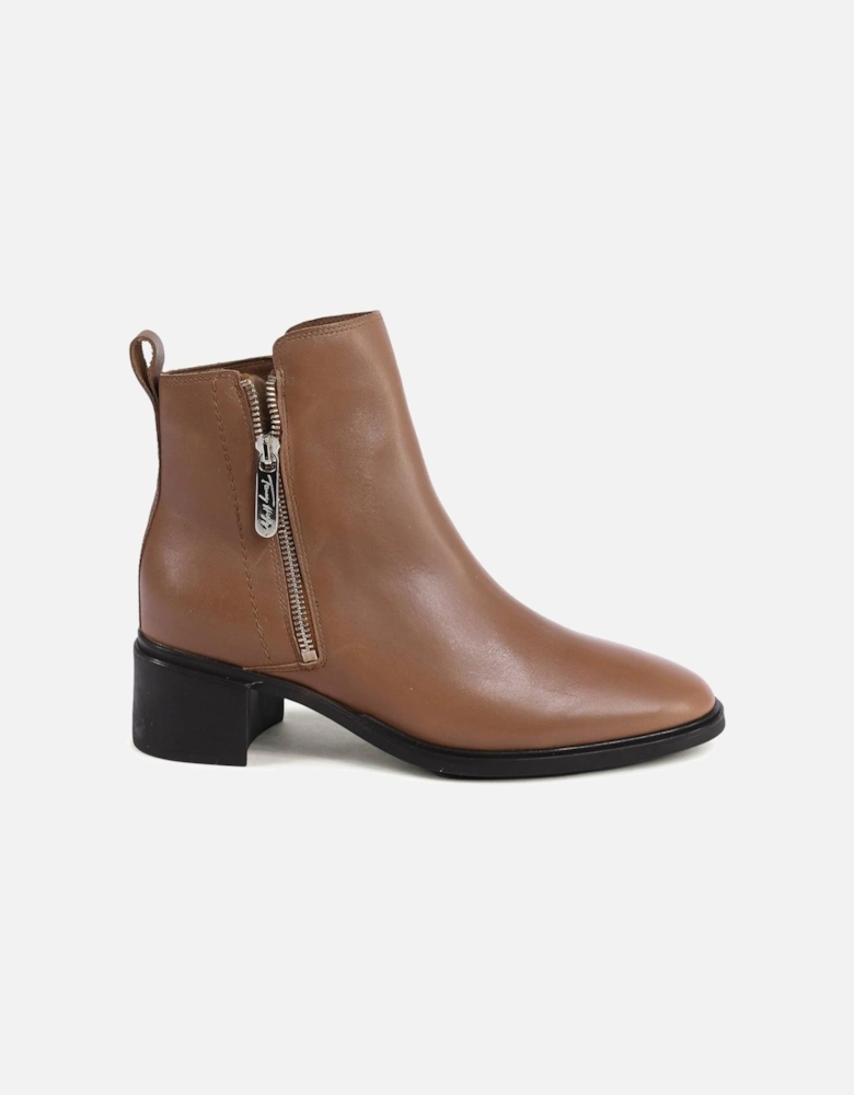 Ankle Boots Zipper Closure