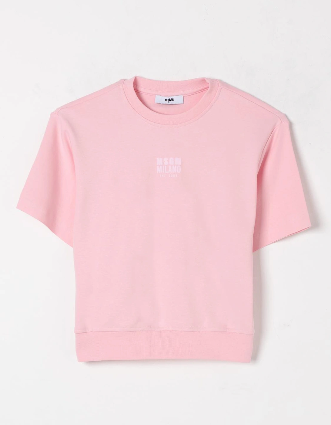 Kids Short Sleeve Crew Neck Sweatshirt