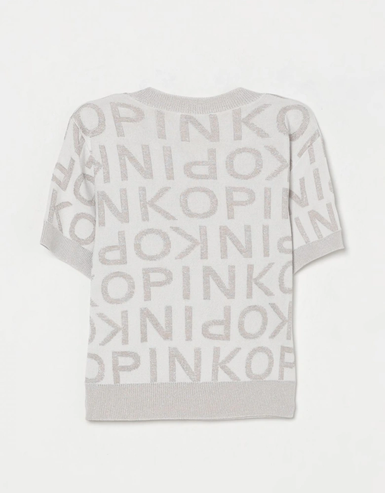 Knit Short Sleeve Pullover Sweater
