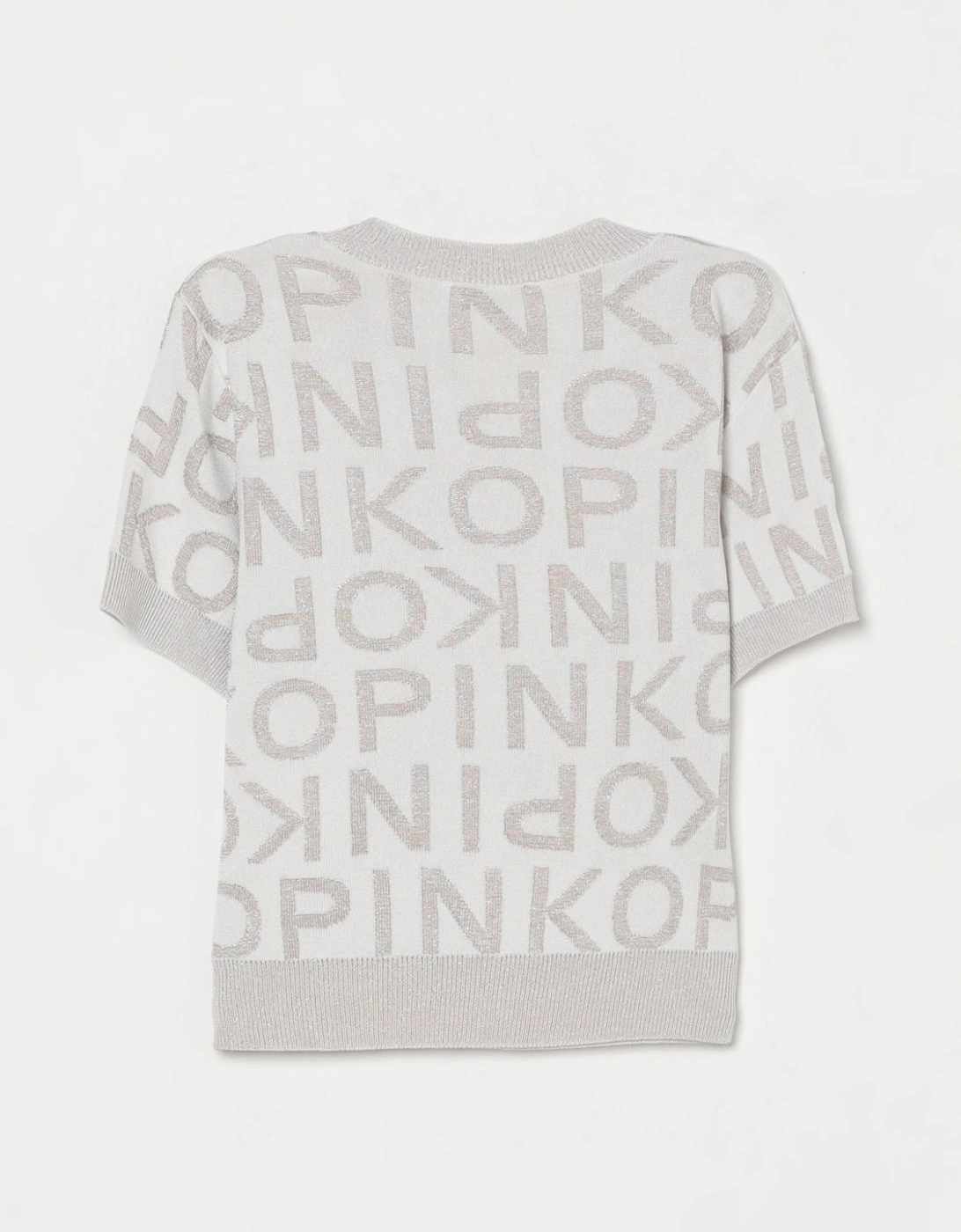 Knit Short Sleeve Pullover Sweater
