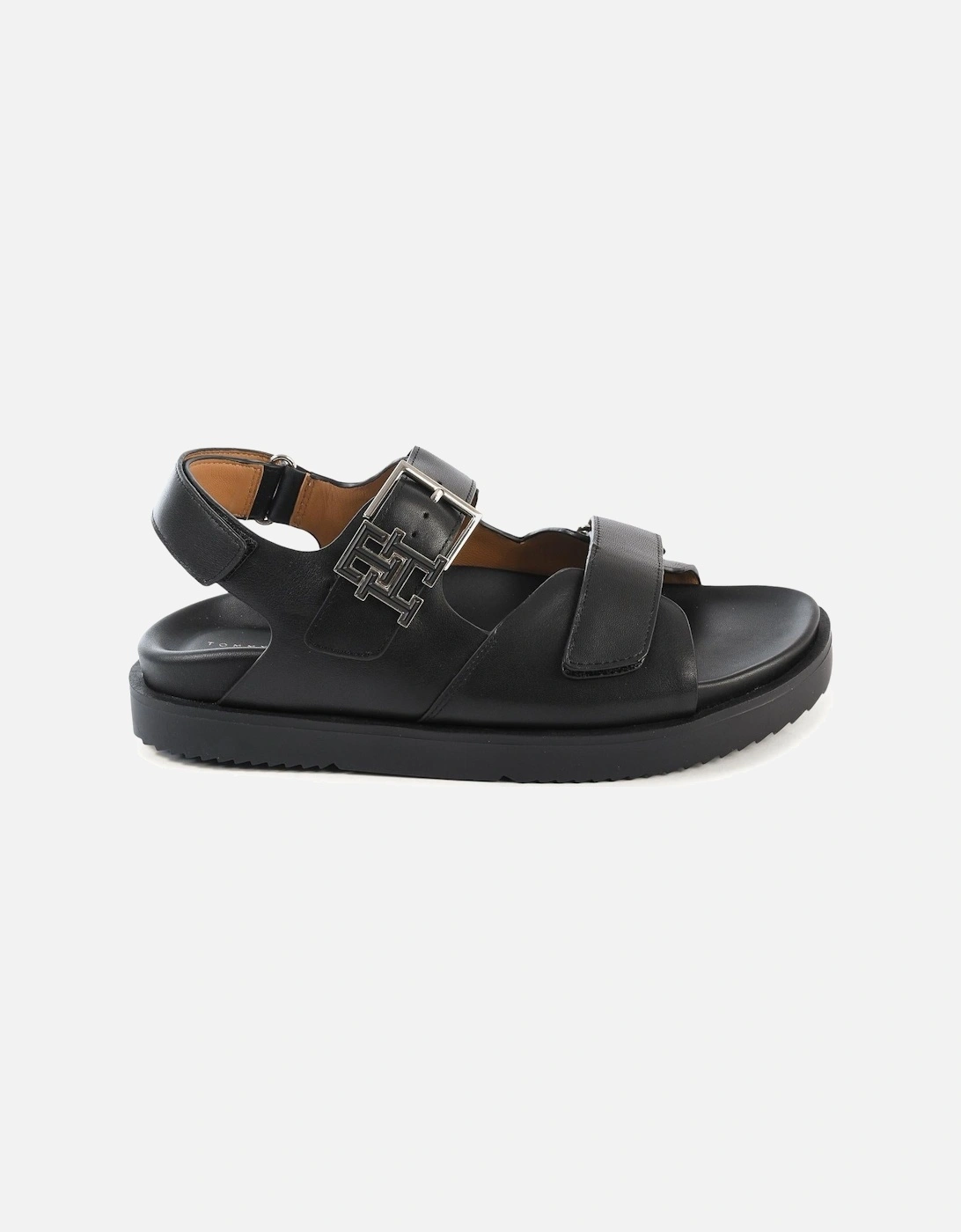 Leather Flat Sandals Buckle Detail, 4 of 3