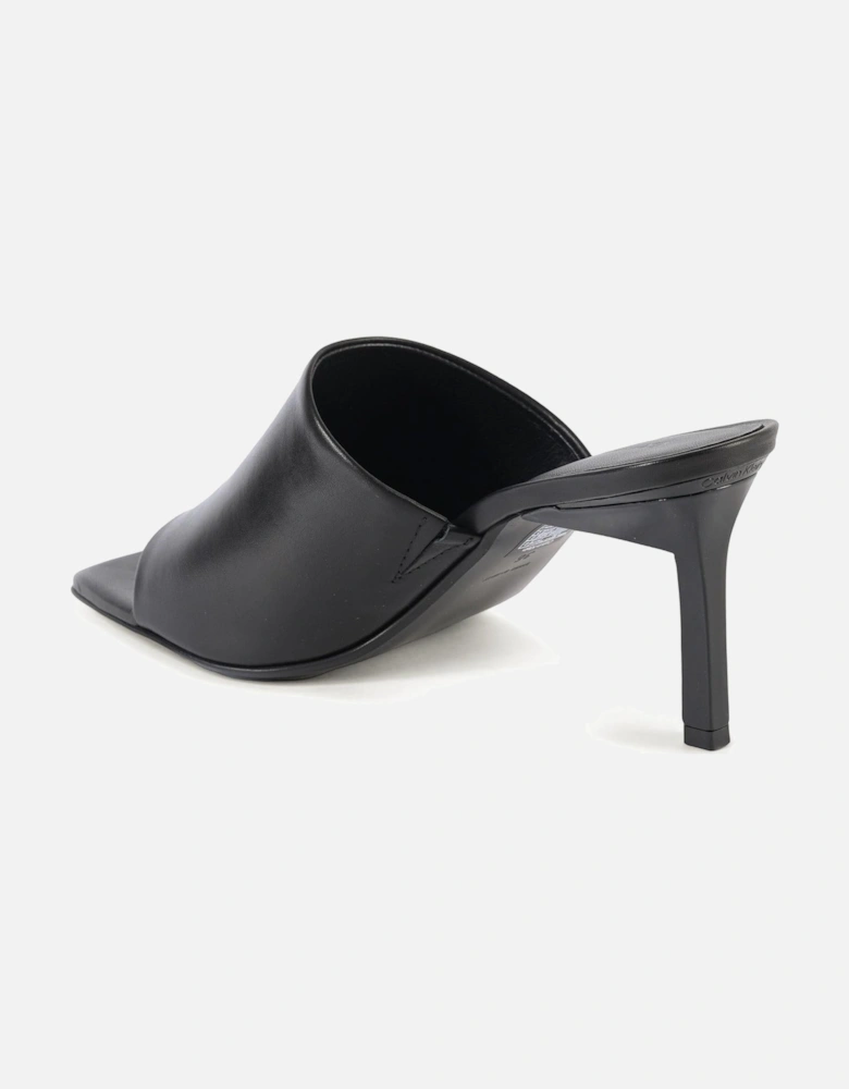 Heels Square Toe Mules