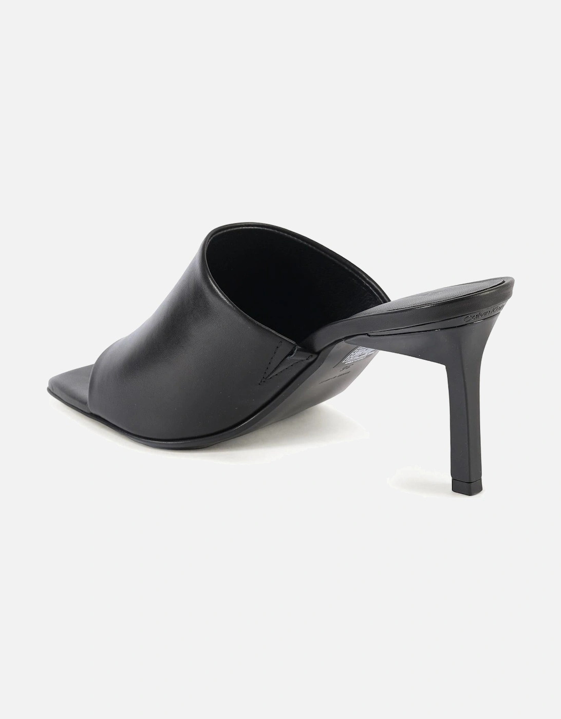 Heels Square Toe Mules