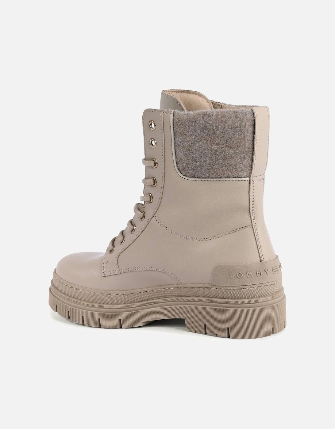 LaceUp Leather Boots