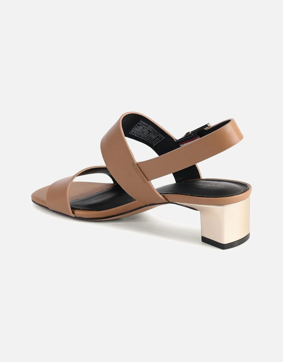 TwoStrap Block Heel Sandals