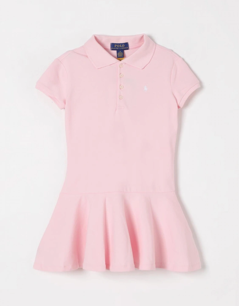 Girl Cotton Pique Dress