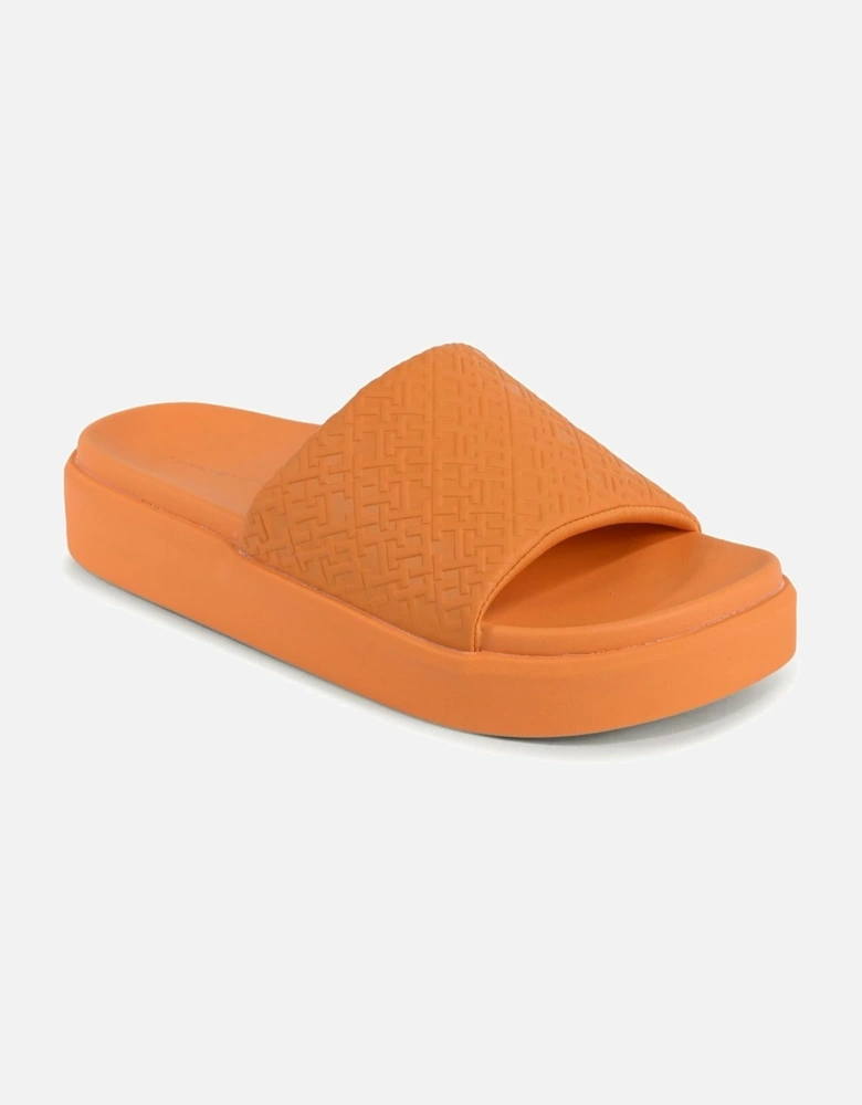 Platform Slide Sandals