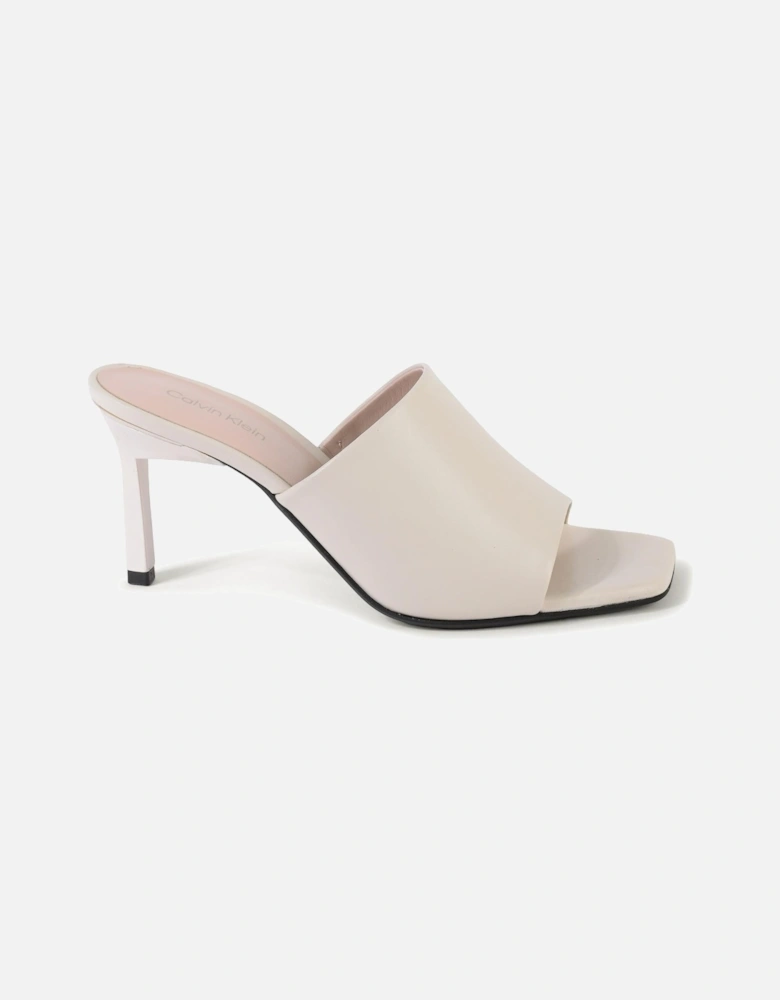 Heeled Sandals Square Toe