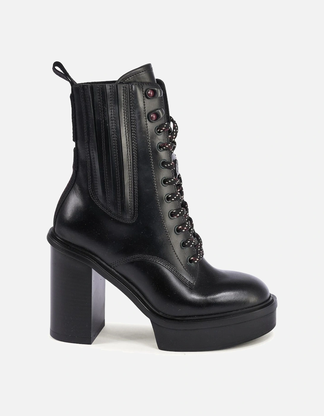 LaceUp Platform Ankle Boots, 4 of 3