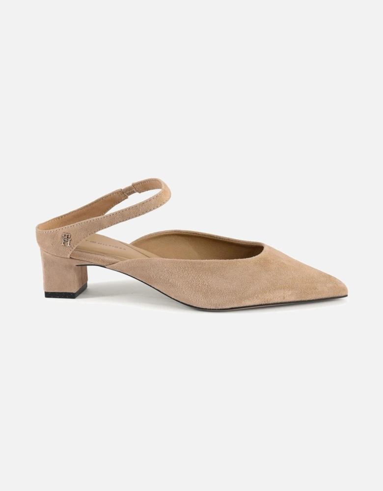 PointedToe Block Heel Mules