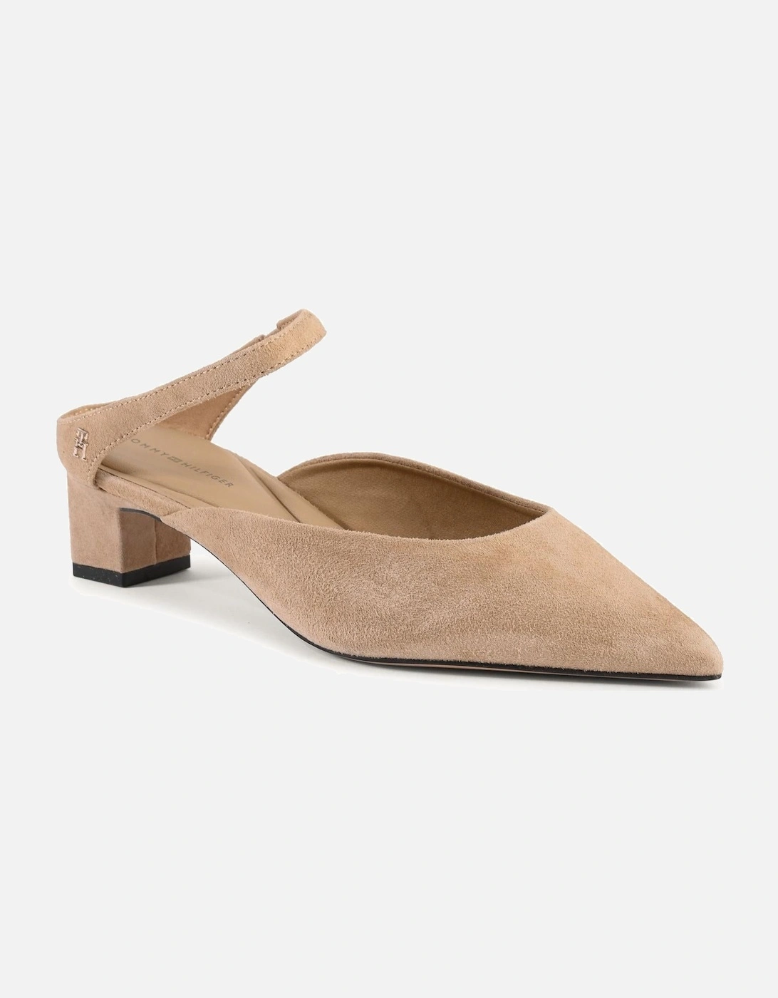 PointedToe Block Heel Mules