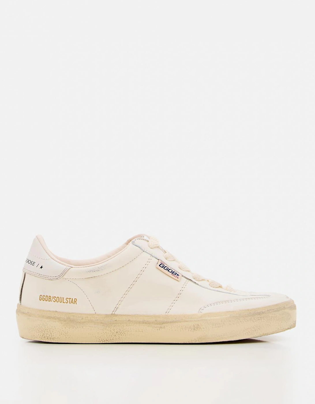 Soulstar LowTop Distressed Leather Sneakers