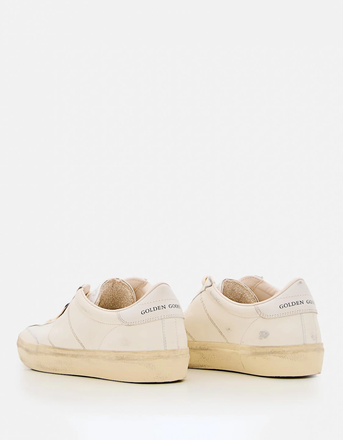 Soulstar LowTop Distressed Leather Sneakers