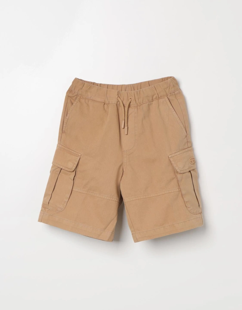Comfortable Cargo Shorts with Adjustable Waistband and Multiple Pockets
