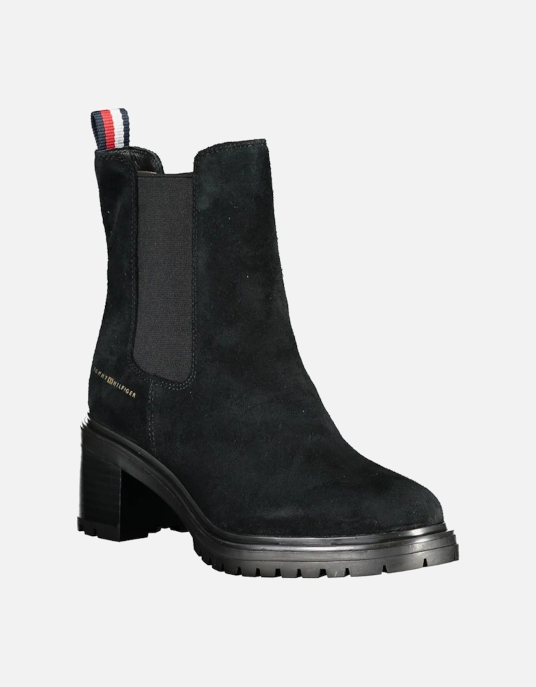 FW0FW06449 Chelsea Boots Suede Block Heel