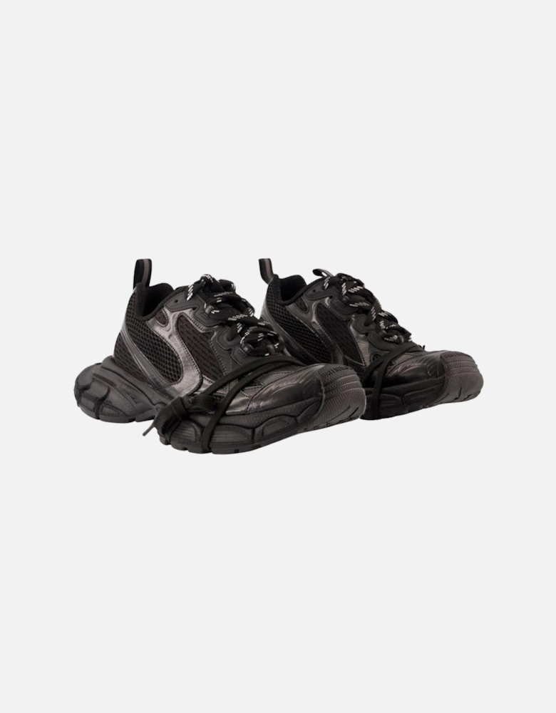 Black Synthetic 3XL Sneakers