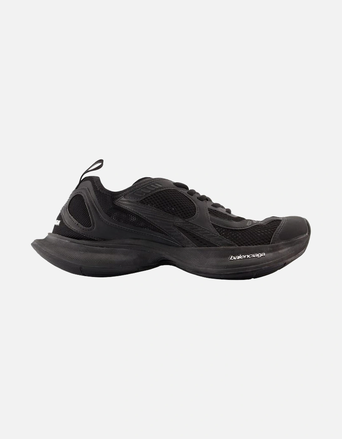Black Synthetic Circuit Sneakers, 5 of 4