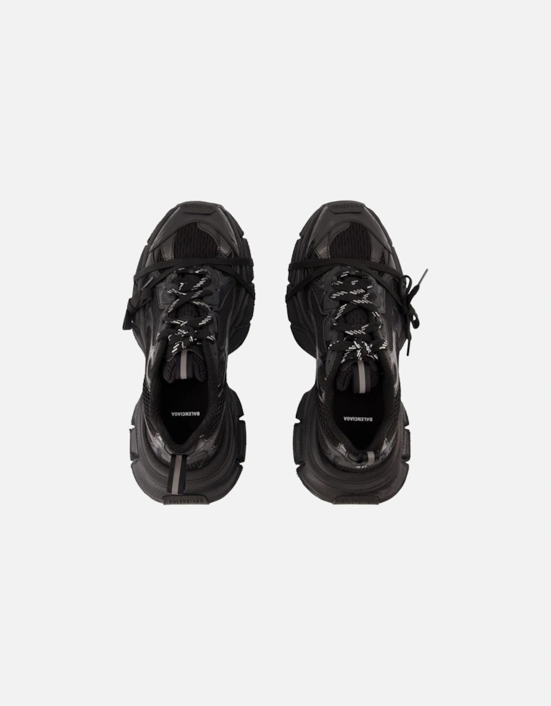 Black Synthetic 3XL Sneakers