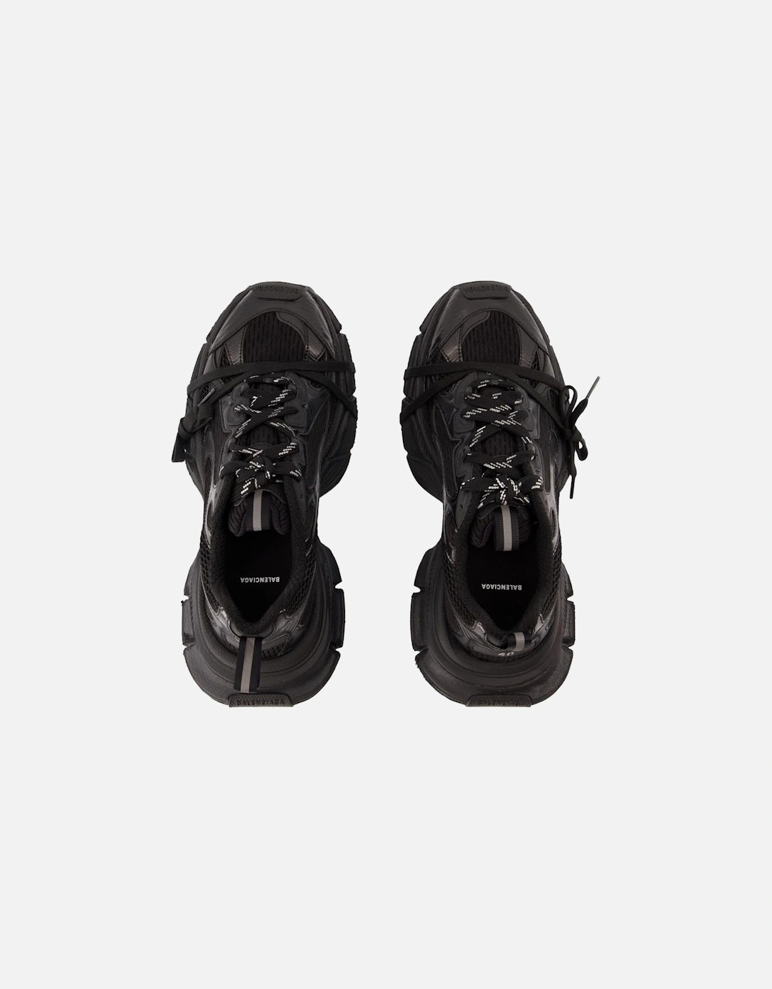 Black Synthetic 3XL Sneakers