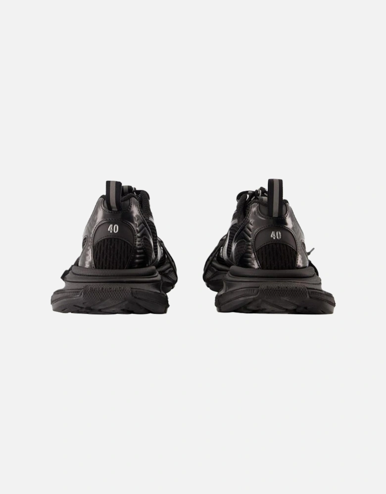 Black Synthetic 3XL Sneakers